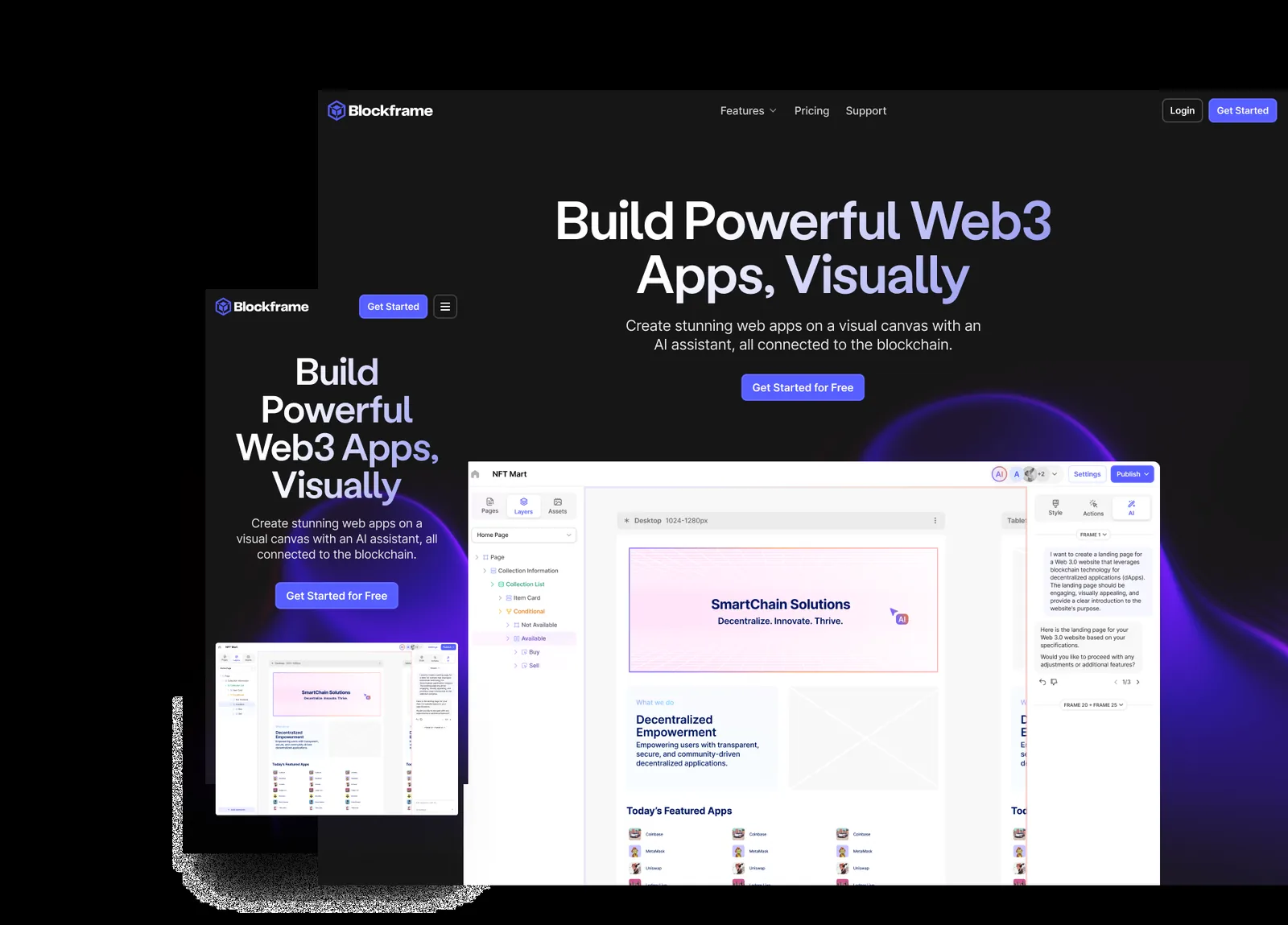 BlockFrame screenshot